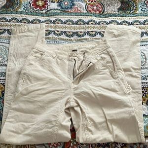 Like a Whitish Cream Cargo pants